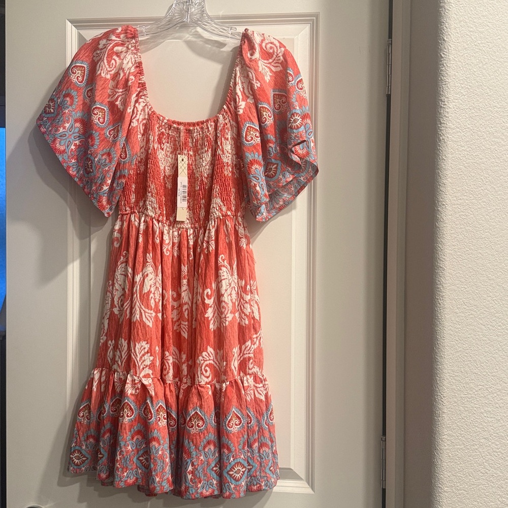 She + Sky Flutter Dress - Picture 6 of 8